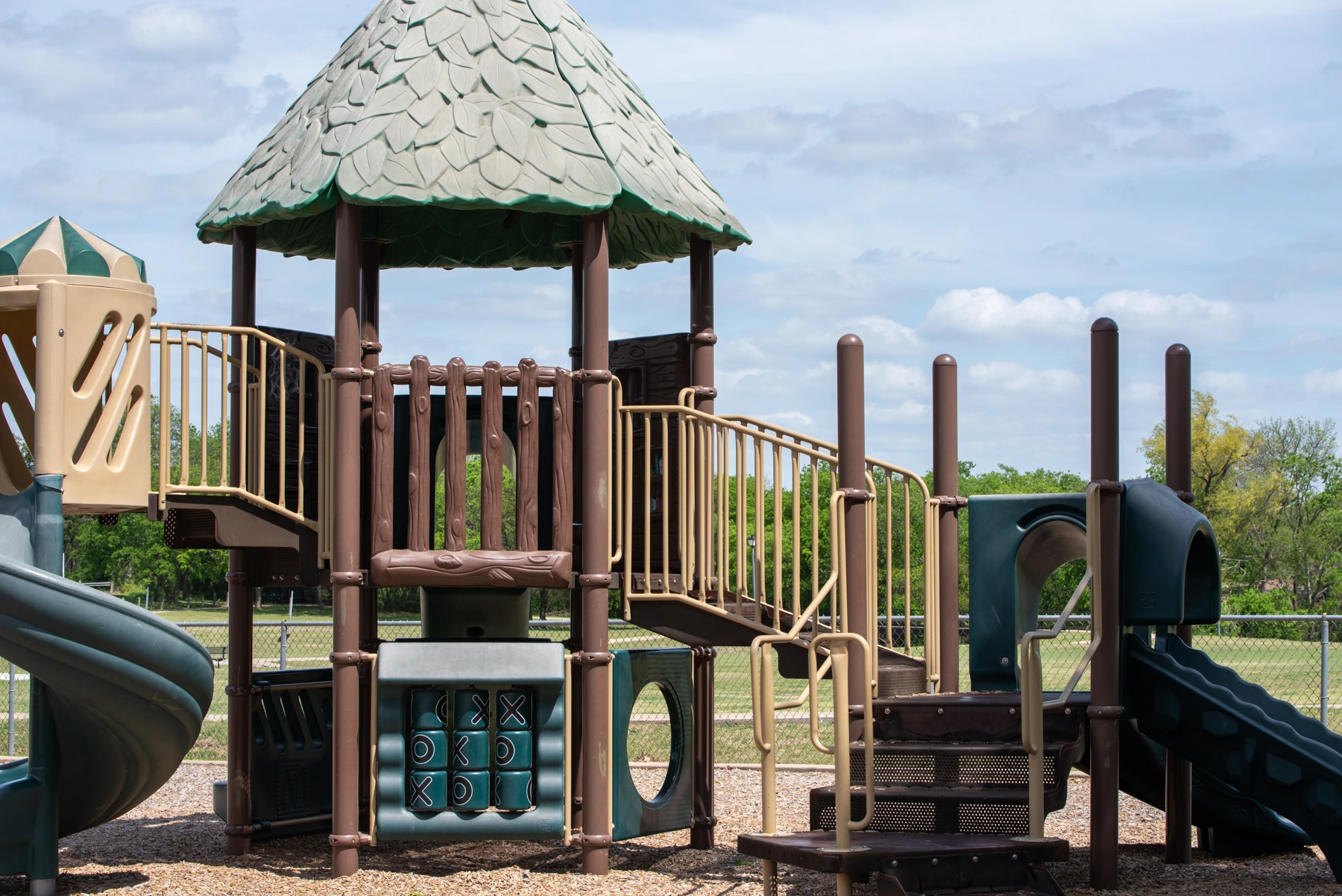 Playground equipment at Grandview City Park